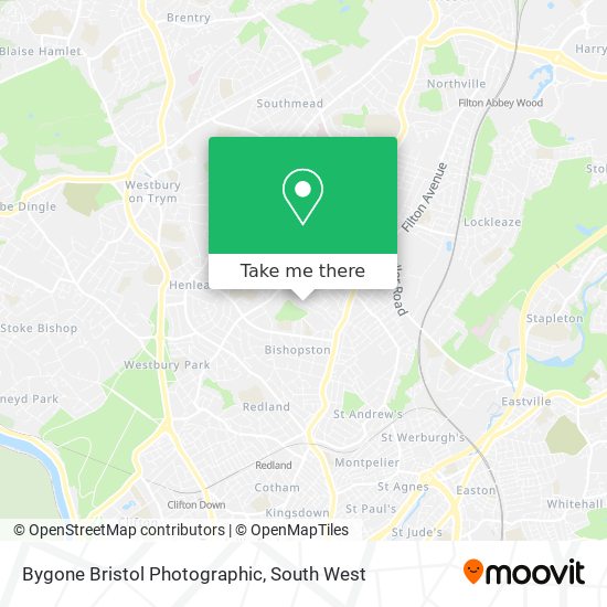 Bygone Bristol Photographic map