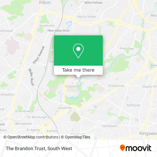 The Brandon Trust map