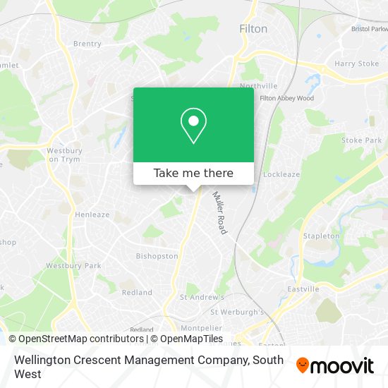 Wellington Crescent Management Company map