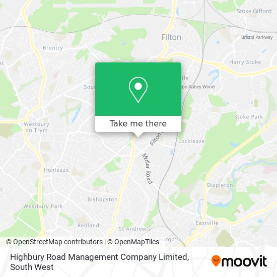 Highbury Road Management Company Limited map