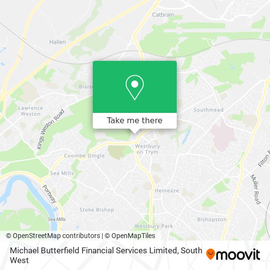 Michael Butterfield Financial Services Limited map
