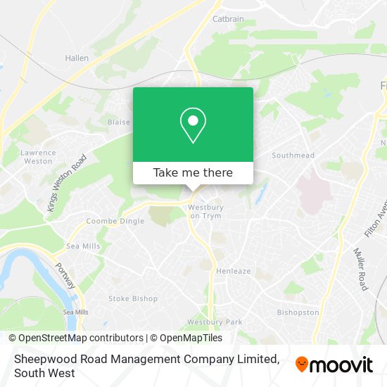 Sheepwood Road Management Company Limited map