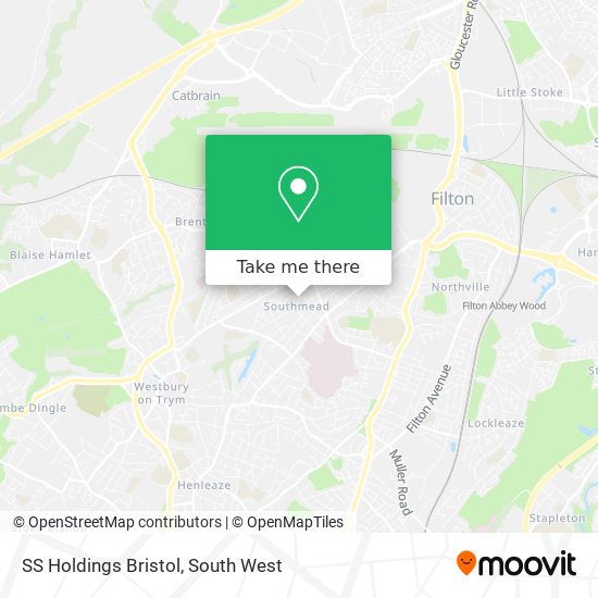 SS Holdings Bristol map