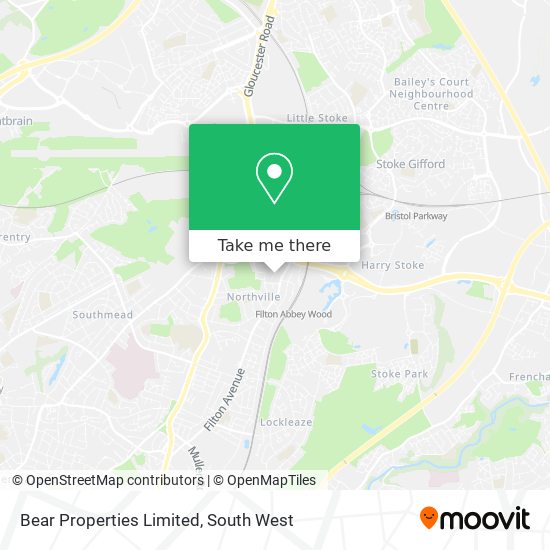 Bear Properties Limited map
