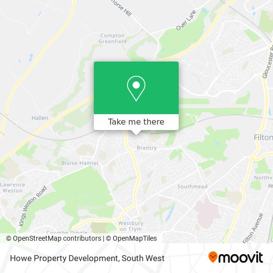 Howe Property Development map