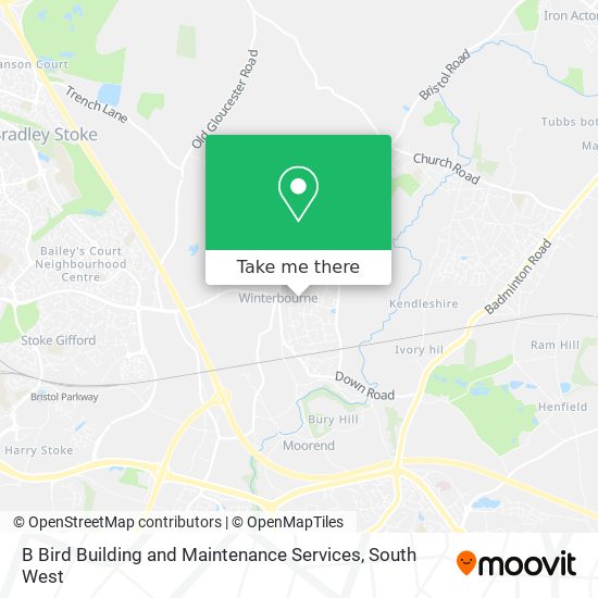 B Bird Building and Maintenance Services map