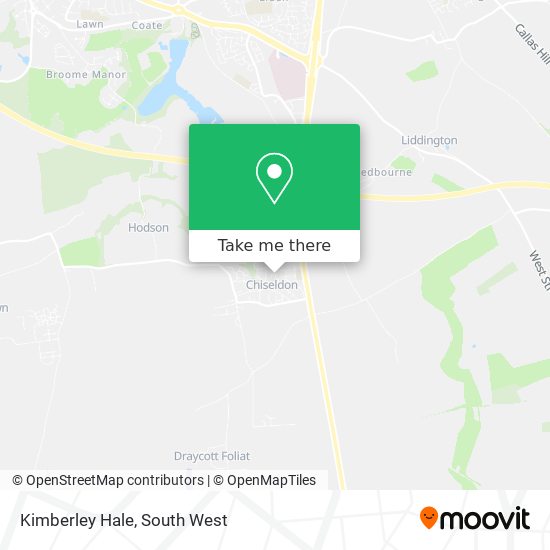 Kimberley Hale map
