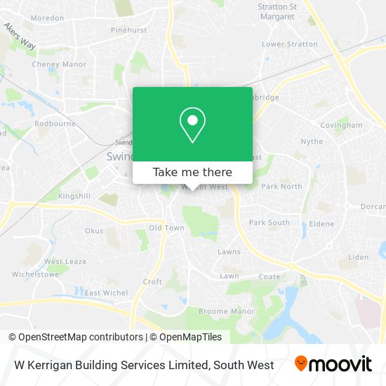 W Kerrigan Building Services Limited map