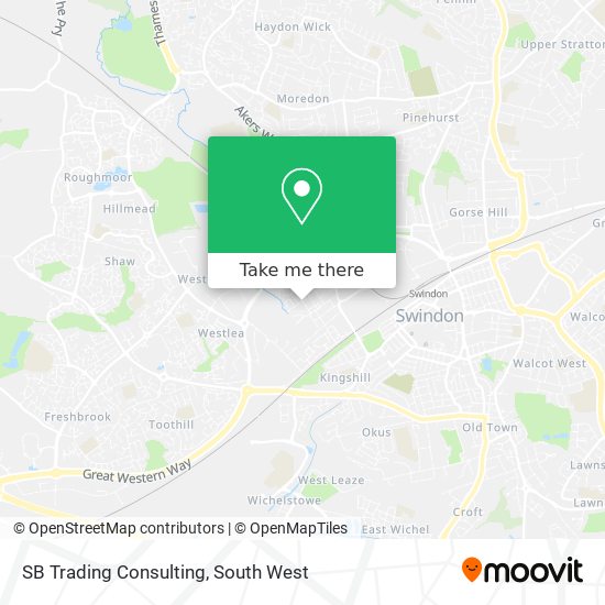 SB Trading Consulting map
