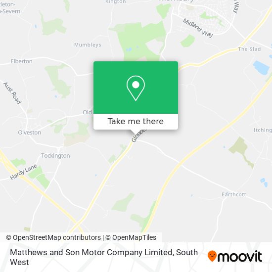 Matthews and Son Motor Company Limited map