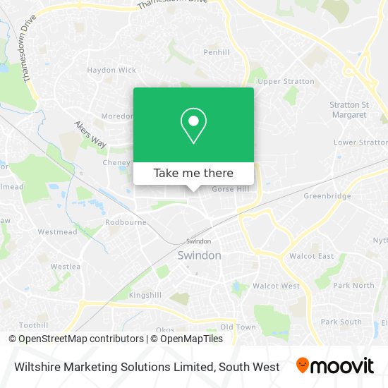 Wiltshire Marketing Solutions Limited map