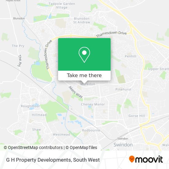 G H Property Developments map