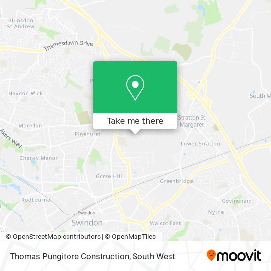 Thomas Pungitore Construction map