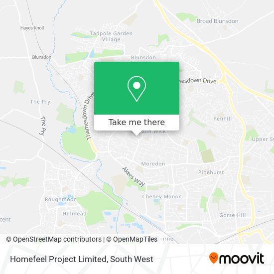 Homefeel Project Limited map