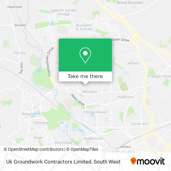 Uk Groundwork Contractors Limited map
