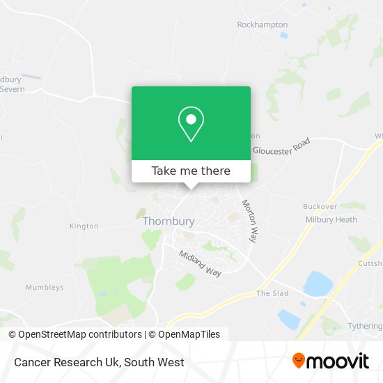 Cancer Research Uk map