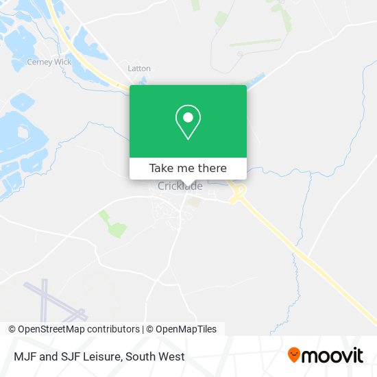 MJF and SJF Leisure map