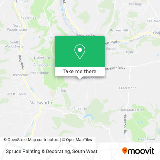 Spruce Painting & Decorating map