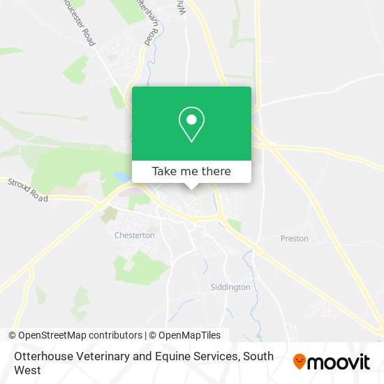 Otterhouse Veterinary and Equine Services map