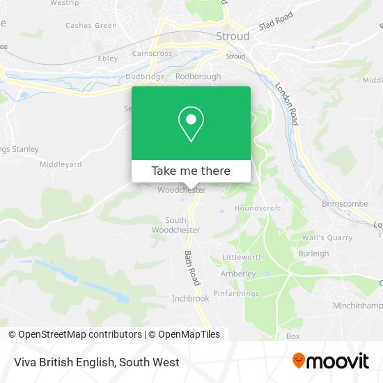 Viva British English map