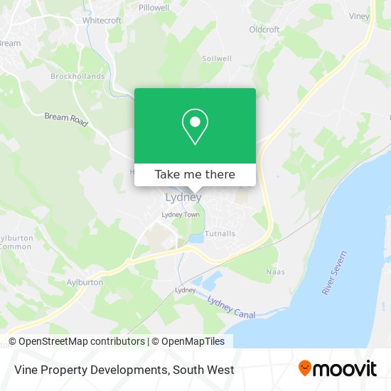 Vine Property Developments map