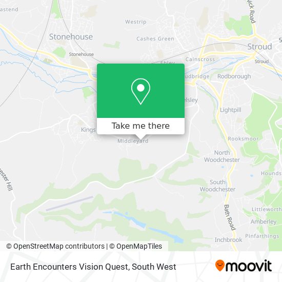 Earth Encounters Vision Quest map