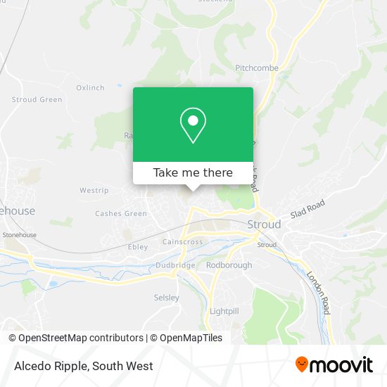 Alcedo Ripple map