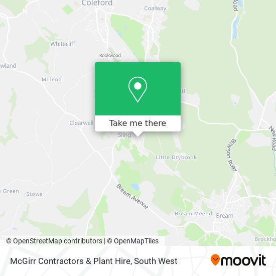 McGirr Contractors & Plant Hire map