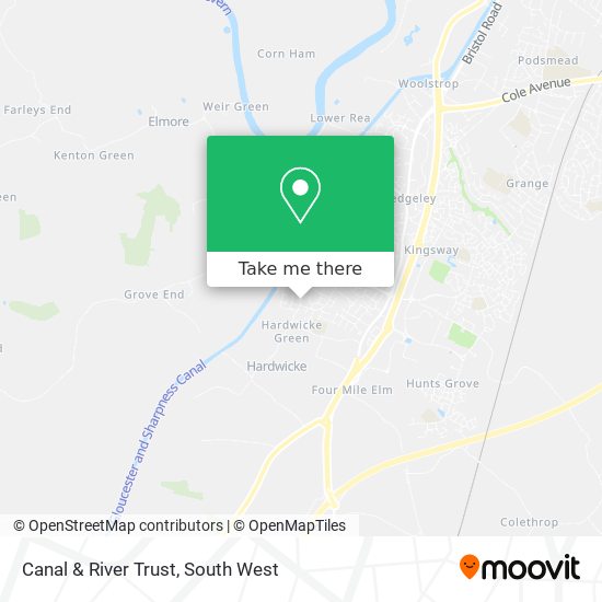 Canal & River Trust map