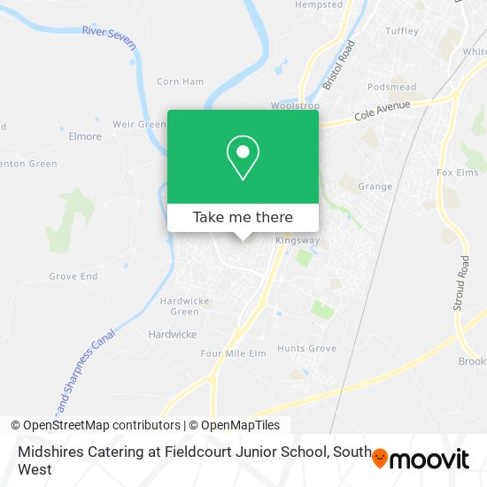 Midshires Catering at Fieldcourt Junior School map