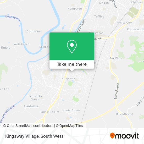 Kingsway Village map