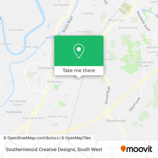 Southernwood Creative Designs map