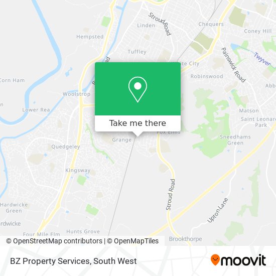 BZ Property Services map