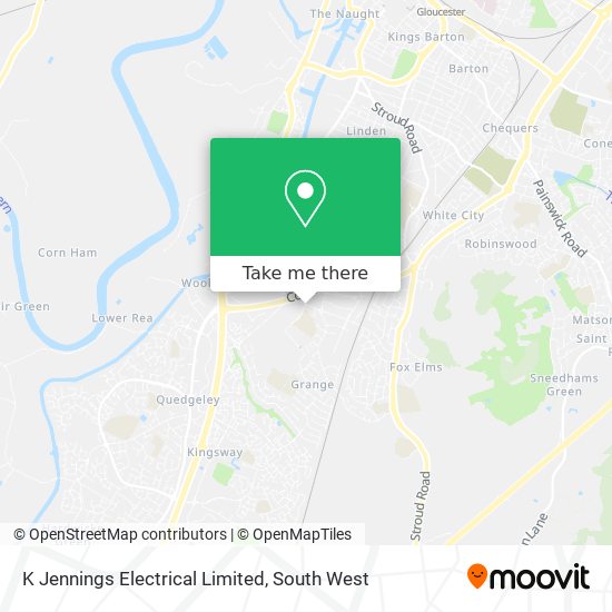 K Jennings Electrical Limited map