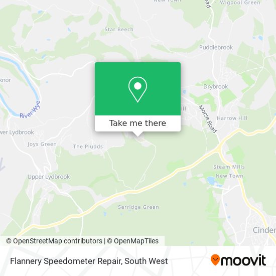 Flannery Speedometer Repair map