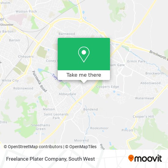 Freelance Plater Company map