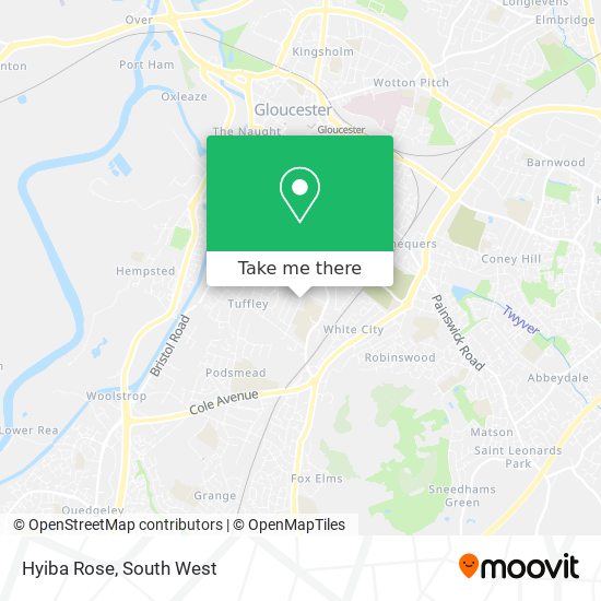 Hyiba Rose map