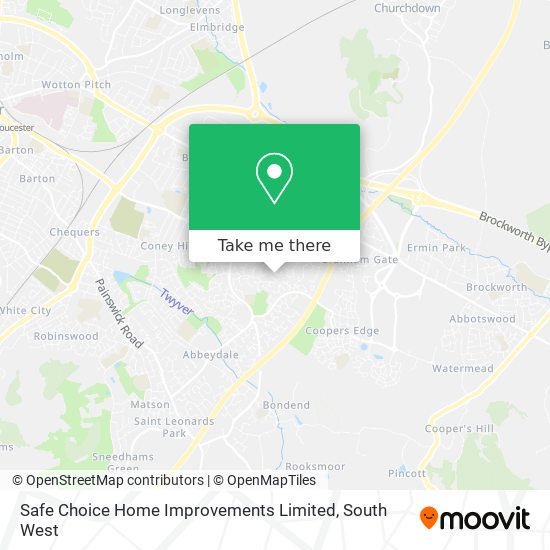 Safe Choice Home Improvements Limited map