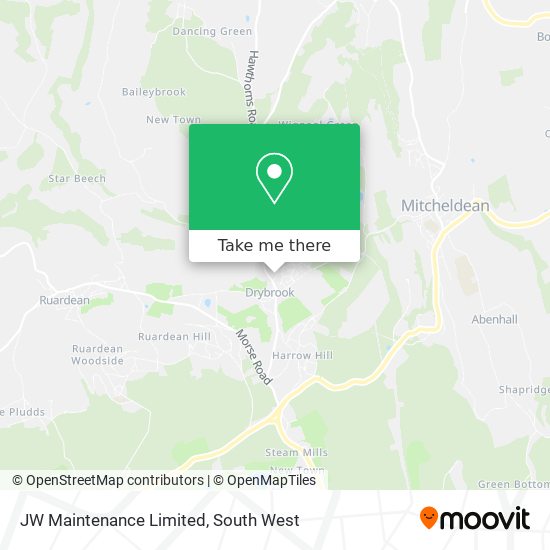 JW Maintenance Limited map