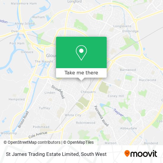 St James Trading Estate Limited map