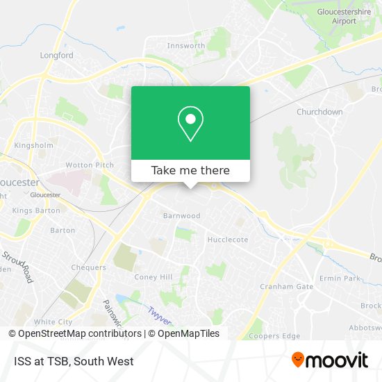 ISS at TSB map
