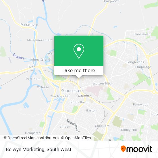 Belwyn Marketing map