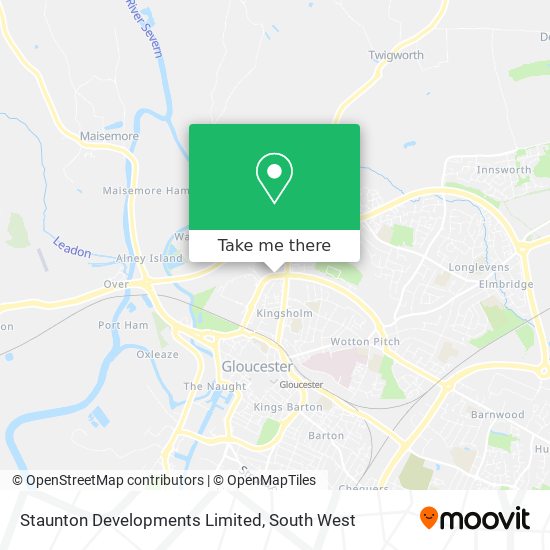 Staunton Developments Limited map