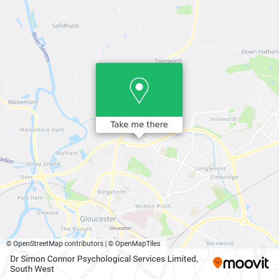 Dr Simon Connor Psychological Services Limited map