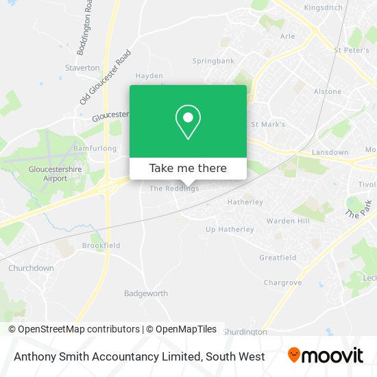 Anthony Smith Accountancy Limited map
