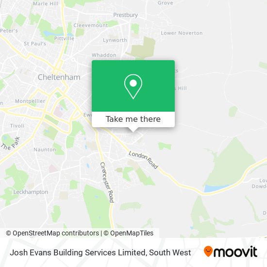 Josh Evans Building Services Limited map