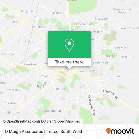 D Meigh Associates Limited map