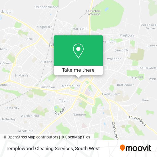 Templewood Cleaning Services map