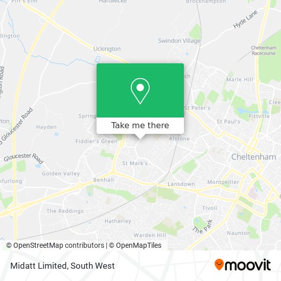 Midatt Limited map