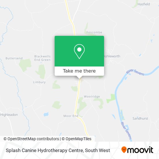 Splash Canine Hydrotherapy Centre map